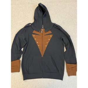 Assassin's Creed ThinkGeek Hoodie Jacket Men's Medium Zip Up Cosplay Gamer
